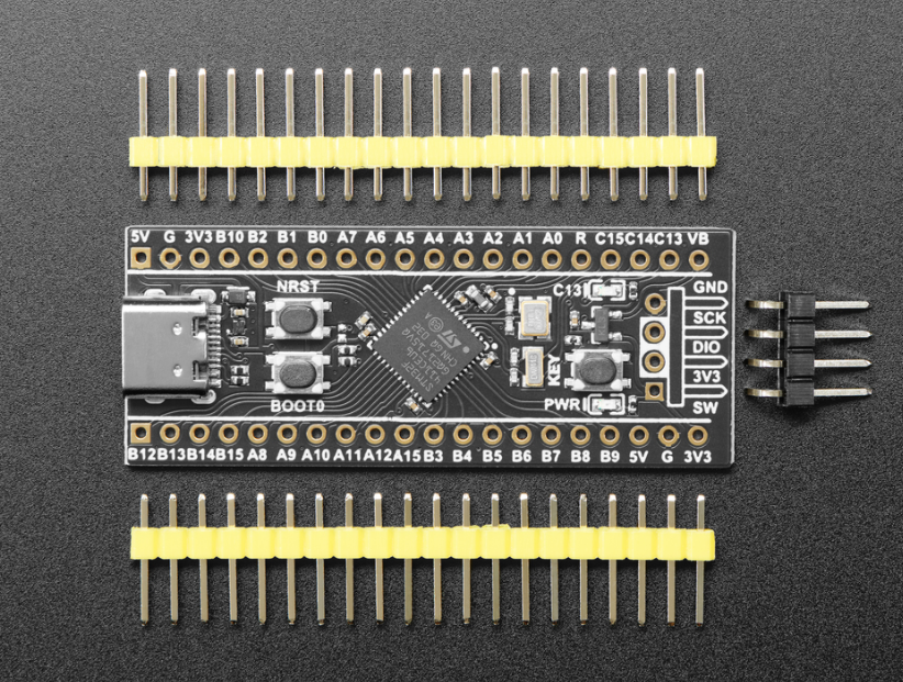 STM32F411 BlackPill Development Board – KSH 1,200 at CLOUD SENSORS Mombasa – Quality electronics in Kenya